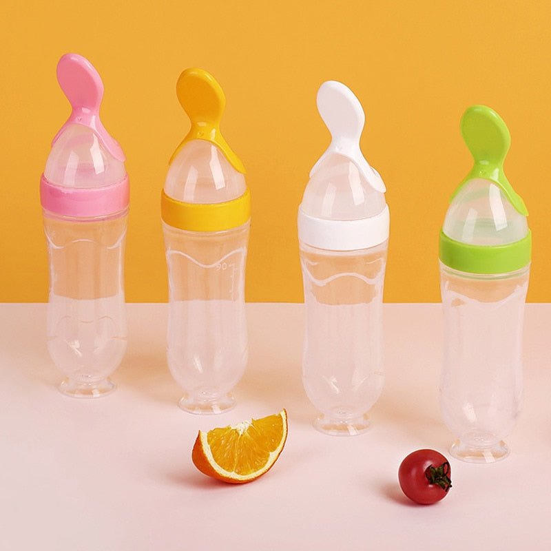 Biberon avec cuillère pour nouveau - né | EasyBottle™ - Guessca