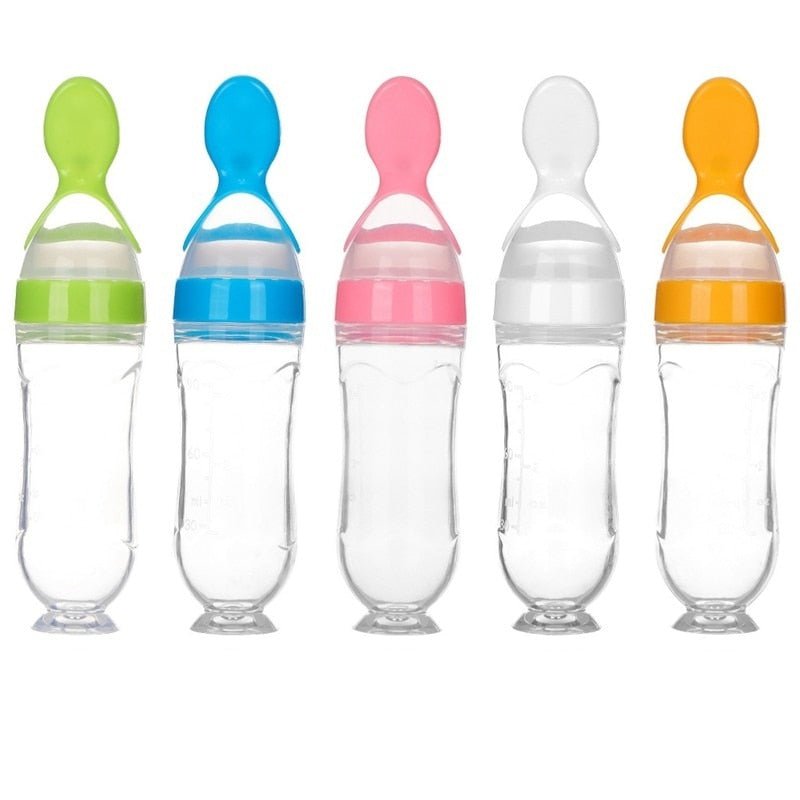 Biberon avec cuillère pour nouveau - né | EasyBottle™ - Guessca