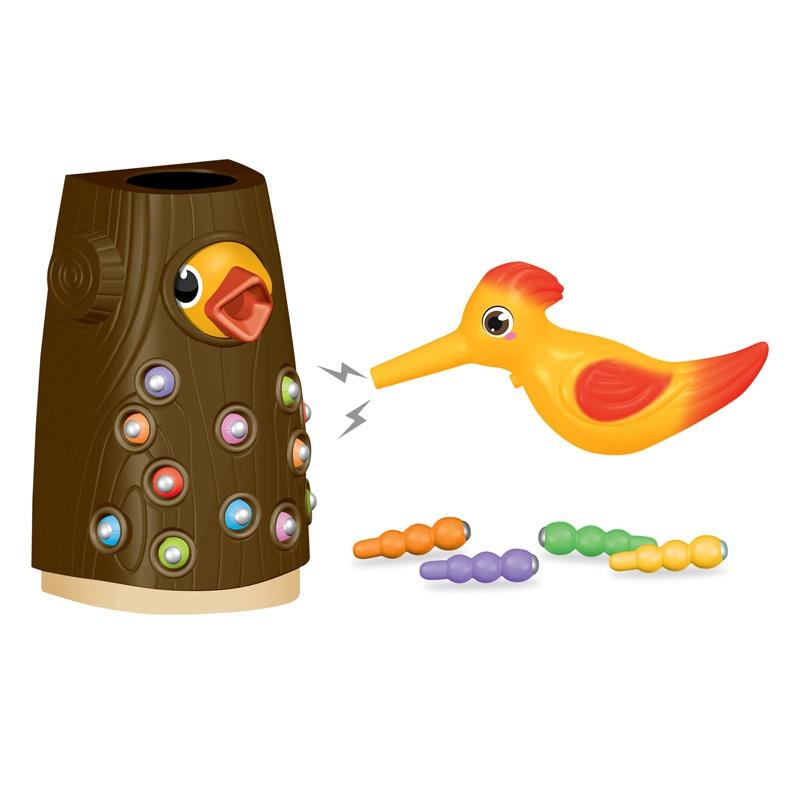 FeedingBird™ - Jouets magnétique attrape - ver | Jeux enfants - Guessca