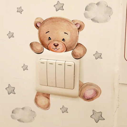 Stickybear™ - Sticker ourson décoratif | Chambre d'enfants - Guessca