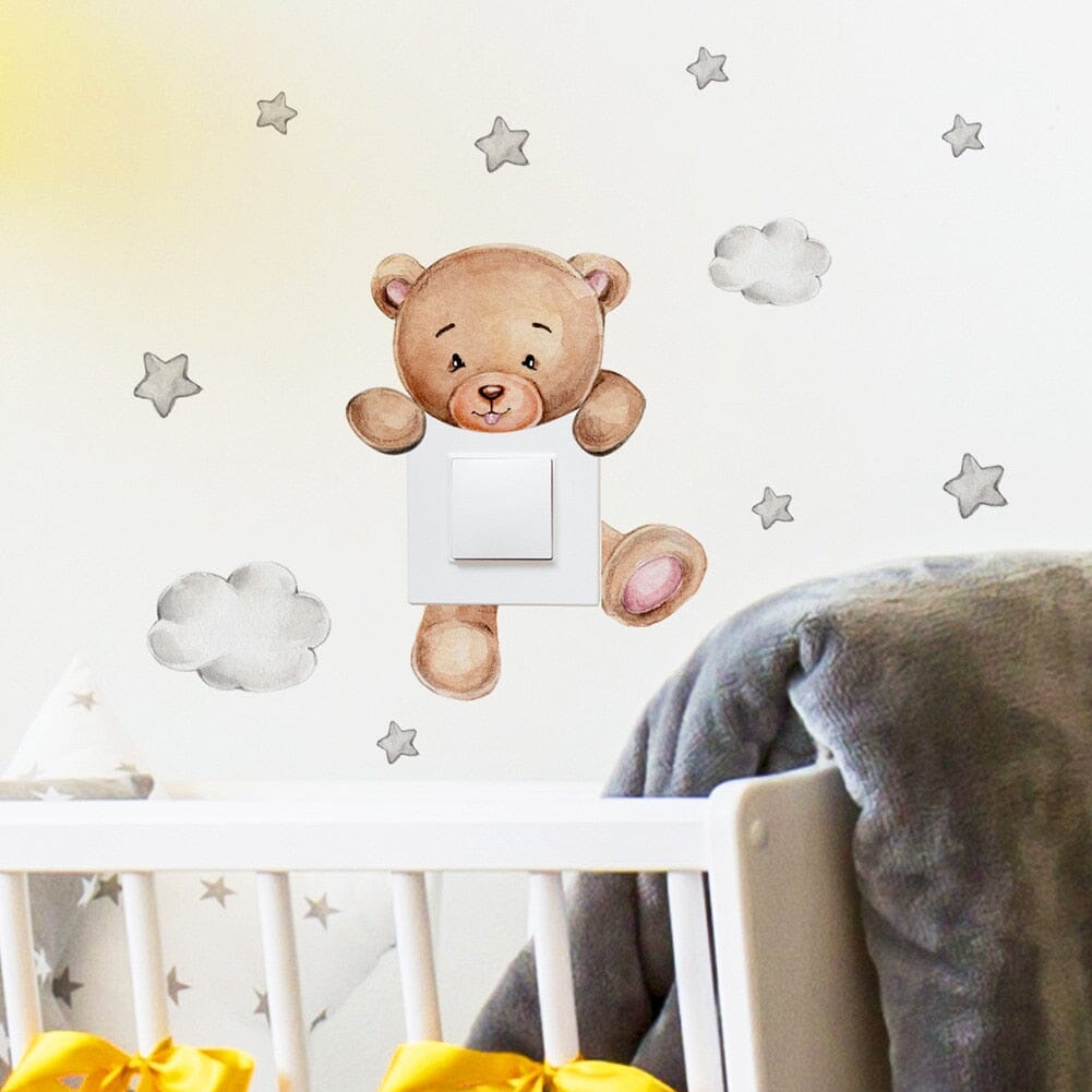 Stickybear™ - Sticker ourson décoratif | Chambre d'enfants - Guessca