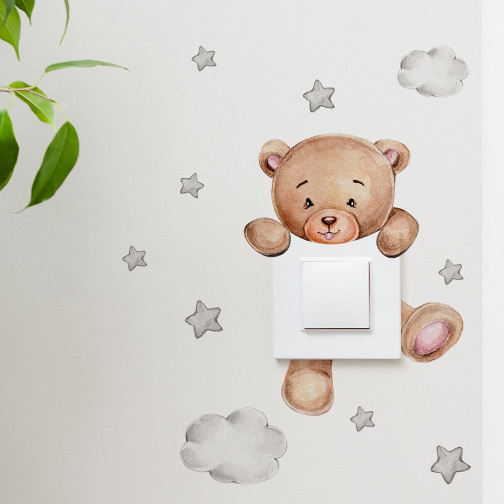 Stickybear™ - Sticker ourson décoratif | Chambre d'enfants - Guessca