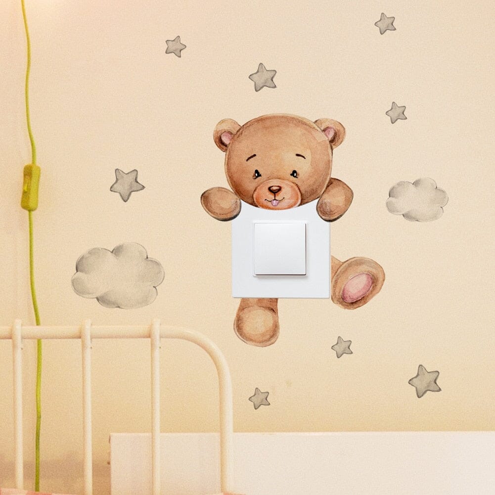 Stickybear™ - Sticker ourson décoratif | Chambre d'enfants - Guessca