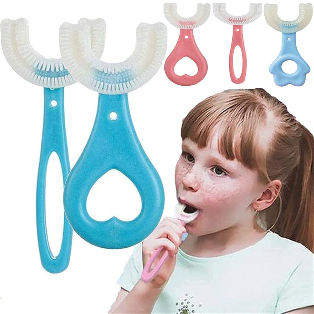 U360°Teeth™ - Brosse à dents 2.0 | Enfants - Guessca